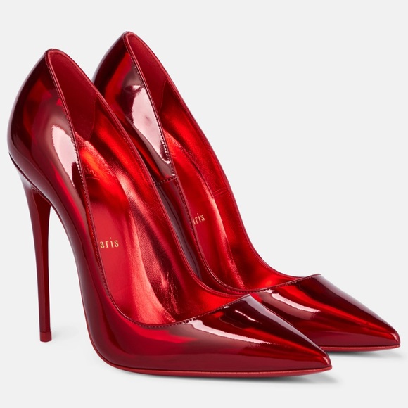 Christian Louboutin So Kate 120 patent leather red pump - Picture 7 of 11